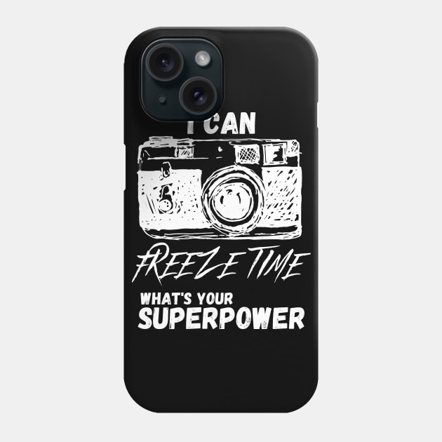 I Can Freeze Time Phone Case by maxdax