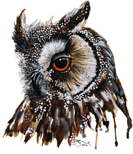 Eagle Owl Magnet