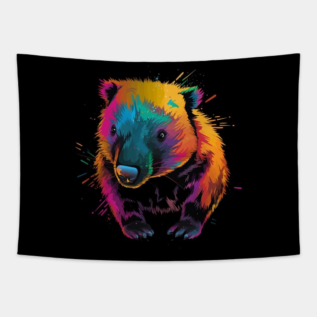 Wombat Tapestry by JH Mart