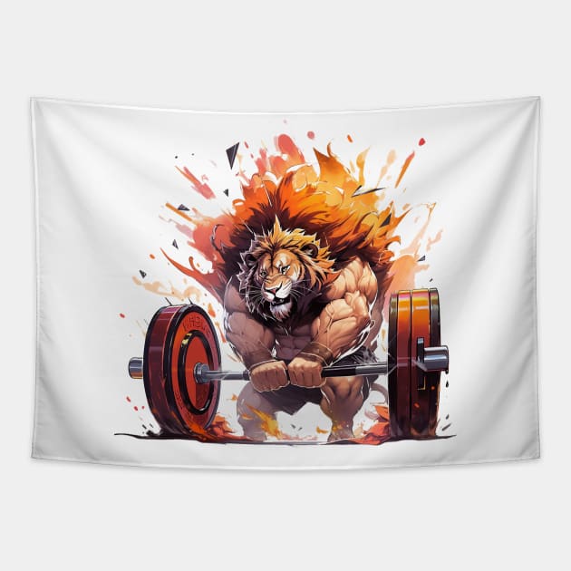lion Tapestry by enzo studios
