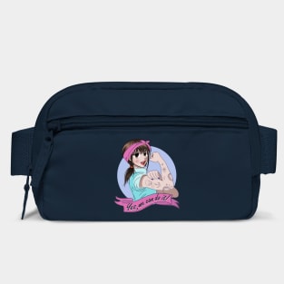 Yes, we can do it! Anime Girl Feminist Bag