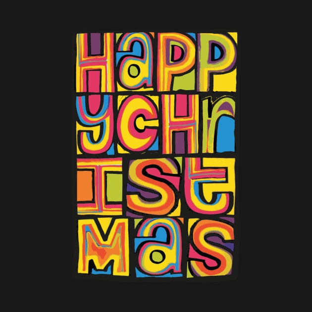 Happy Christmas 'Happy Mondays' Inspired Design by LTFRstudio