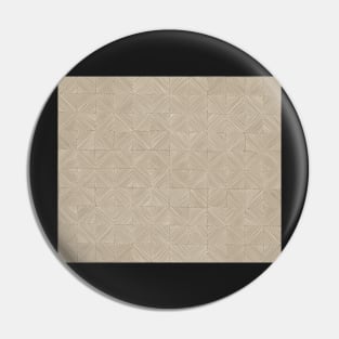 Sketcky organic lines in geometric formations of squares in taupe and cream Pin