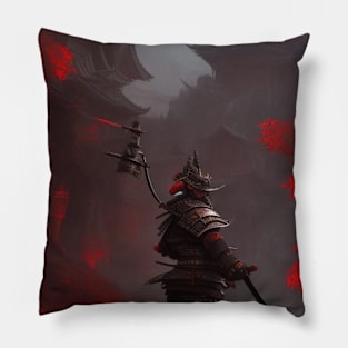 Samurai Knight Pillow