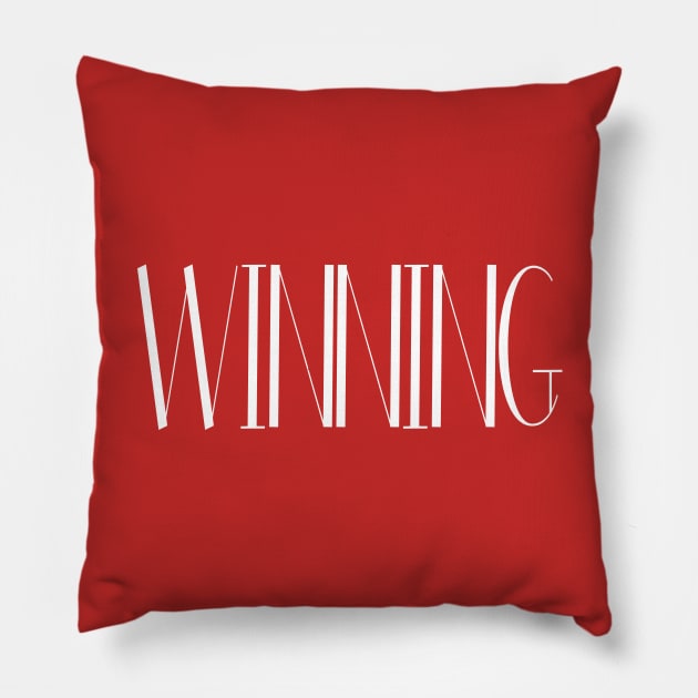 Winning Pillow by Cargoprints