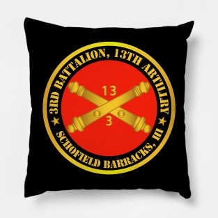 3rd Battalion, 13th Artillery Regiment w Branch Schofield Barracks, HI Pillow