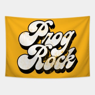 Prog Rock - Vintage Look Progressive Rock Lover Gift Tapestry