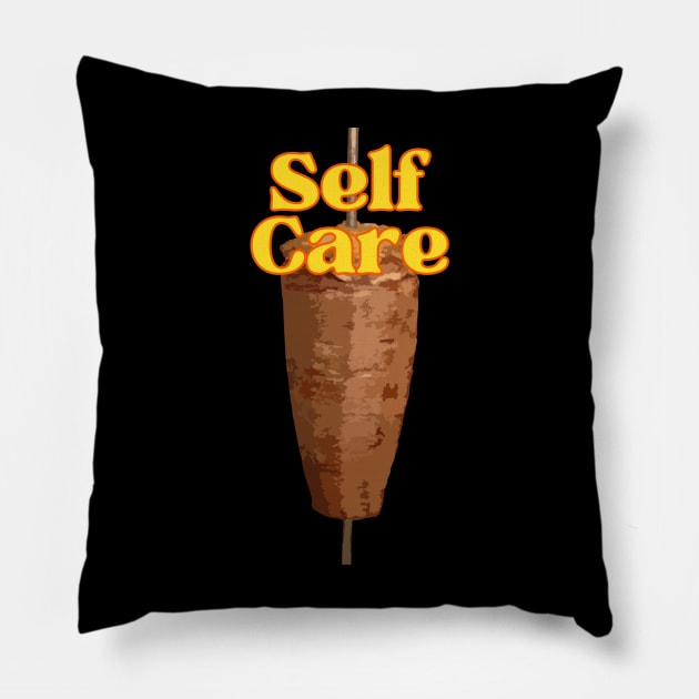 Kebab Love Self Care Pillow by Yelda