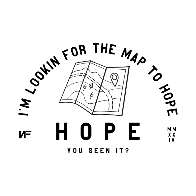 Cool NF Merch Map to hope by Lottz_Design 