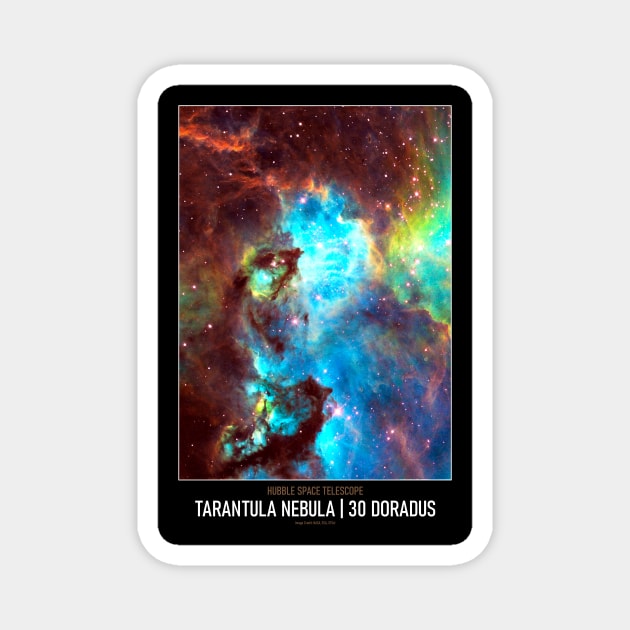 High Resolution Astronomy Tarantula Nebula | 30 Doradus Magnet by tiokvadrat