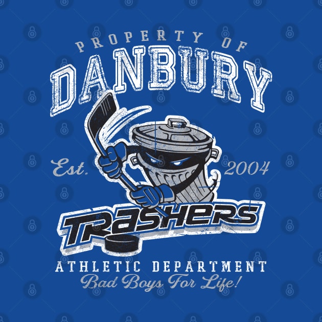 Property of Danbury Trashers by Alema Art