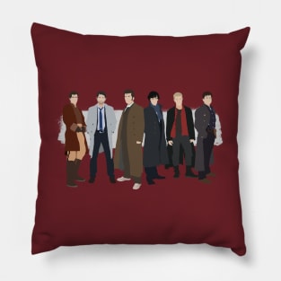 The Badass Long Coat Club Pillow