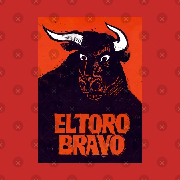 Brave Bull by Alema Art