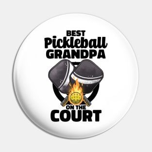 Best Pickleball Grandpa Paddle Pickleballer Lucky Pickleball Pin