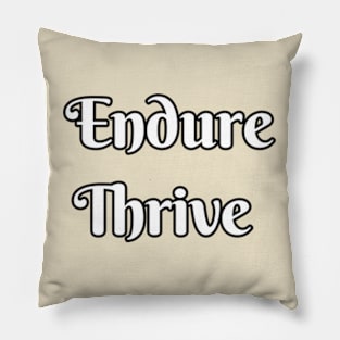 end thrive Pillow