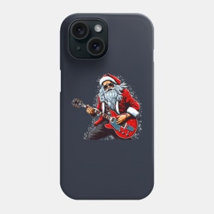 Guitar Santa Phone Case