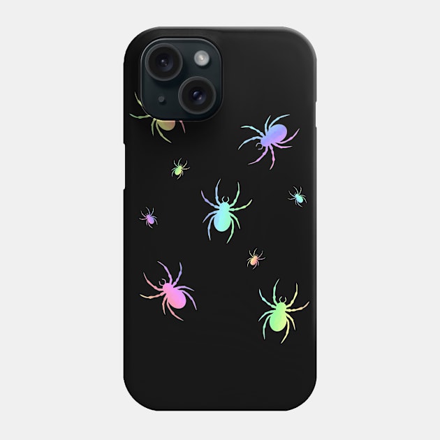 CREEPY Crawly Happy Halloween Spider Phone Case by SartorisArt1