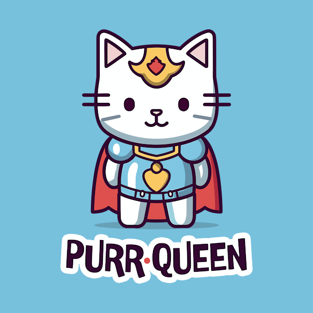 Purr Queen by Mad Swell Designs