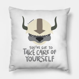 "You've got to take care of yourself" Avatar the Last Airbender Quote Pillow