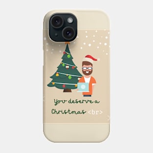 Programmer Christmas Break - 4 Phone Case