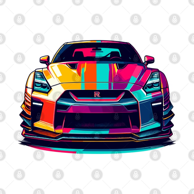 Nissan GT-R by Vehicles-Art