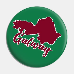 County Galway/Gaillimh Irish Pride Pin