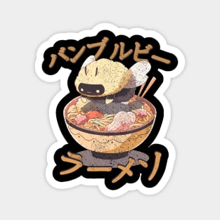 Kawaii - Bumble Bee Ramen - Japanese Magnet