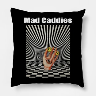 Illuminati Hand Of Mad Caddies Pillow