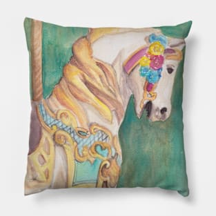 Carousel Horse Pillow