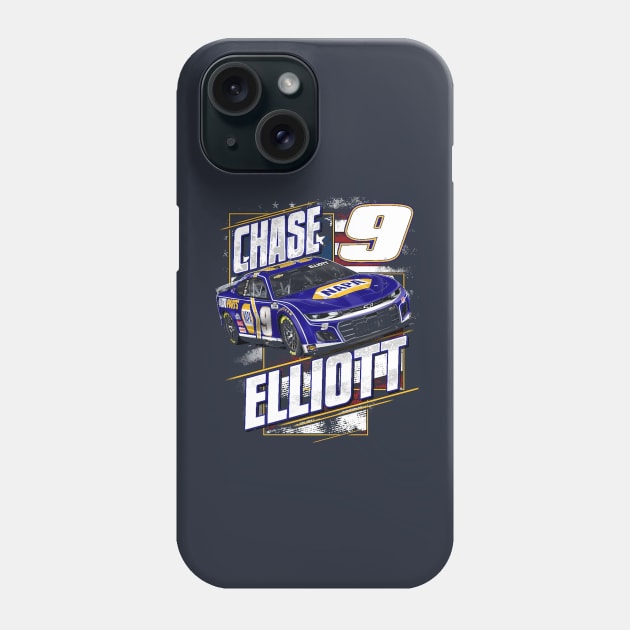 Chase Elliott NAPA Patriotic Phone Case by stevenmsparks