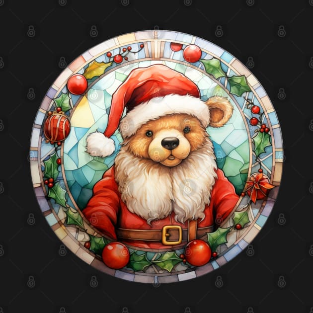 Xmas teddy bear by Maison de Kitsch