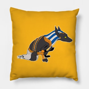 anubis rude itch Pillow