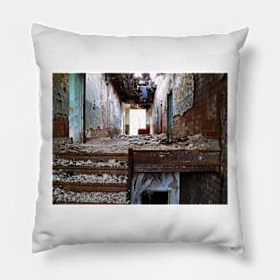 Second Story Escape Routes Pillow