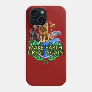 MEGA - Make Earth Great Again - Full Design Phone Case