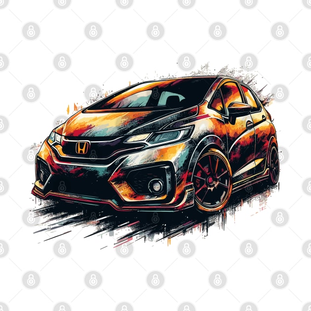 Honda Jazz by Vehicles-Art