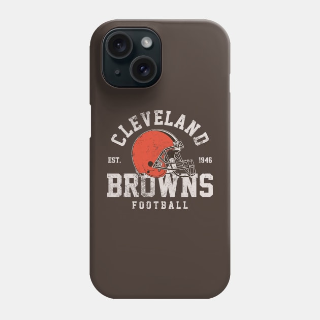 Cleveland Browns Football Phone Case by RFTR Design