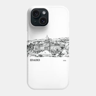 Idaho State USA Phone Case