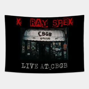 x ray spex live at cbgb Tapestry