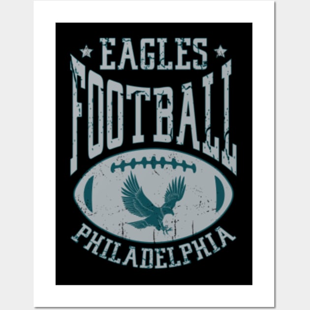 Vintage Philadelphia Eagles Poster