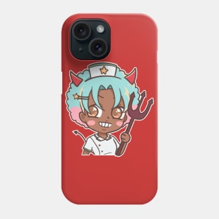 Little Devil! Nurse Seiza Anime Character T-Shirt Phone Case