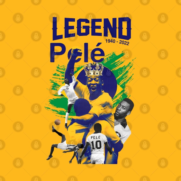 Pelé legend forever Goat by danterjad