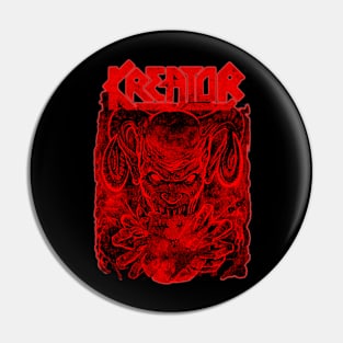 Kreator Red Pin