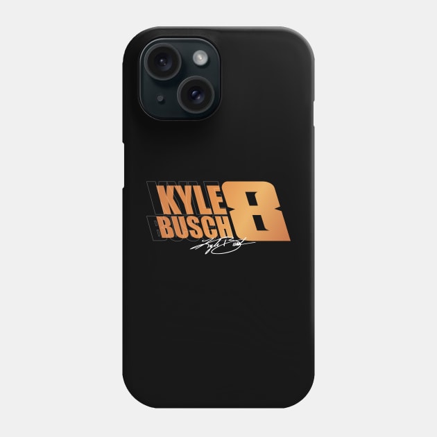 Kyle Busch 8 Phone Case by Nagorniak