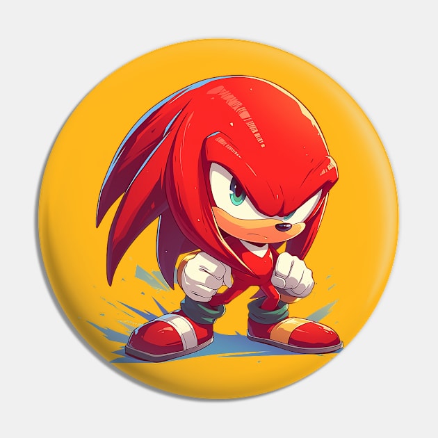 knuckles Pin by peterdoraki