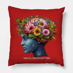 Mental Health Matters: The Garden of the Mind Pillow