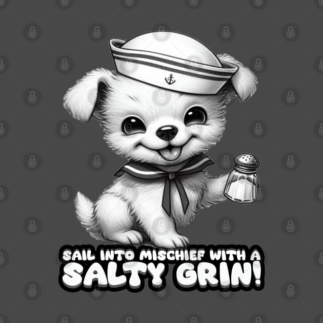 sail into mischief with salty grin by AOAOCreation