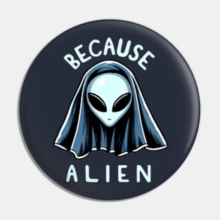 Conspiracy Theory - Government Illuminati Aliens Pin