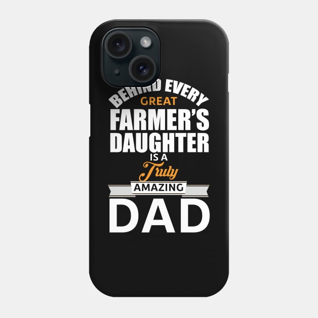 Farmer Daughter's Daddy Phone Case by Black Phoenix Designs