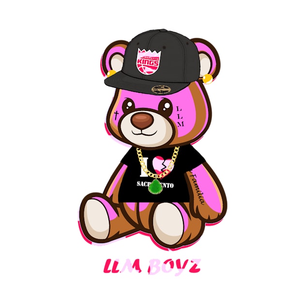 LLM BOYZ BEAR VALENTINES by Nine One Six Kix