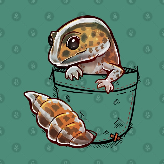 Pocket Fat Tailed Gecko by TechraPockets